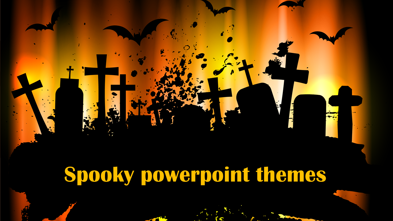 Stunning Spooky PowerPoint Themes Slide Template Design